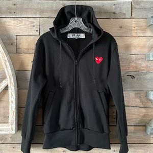 Play Comme Des Garçons Logo Hoodie